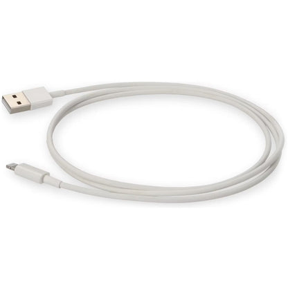 AddOn 1m USB 2.0 (A) Male to Lightning Male White Cable