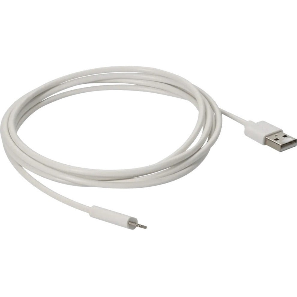 AddOn 2.0m (6.6ft) USB 2.0 (A) Male to Lightning Male Sync and Charge White Cable