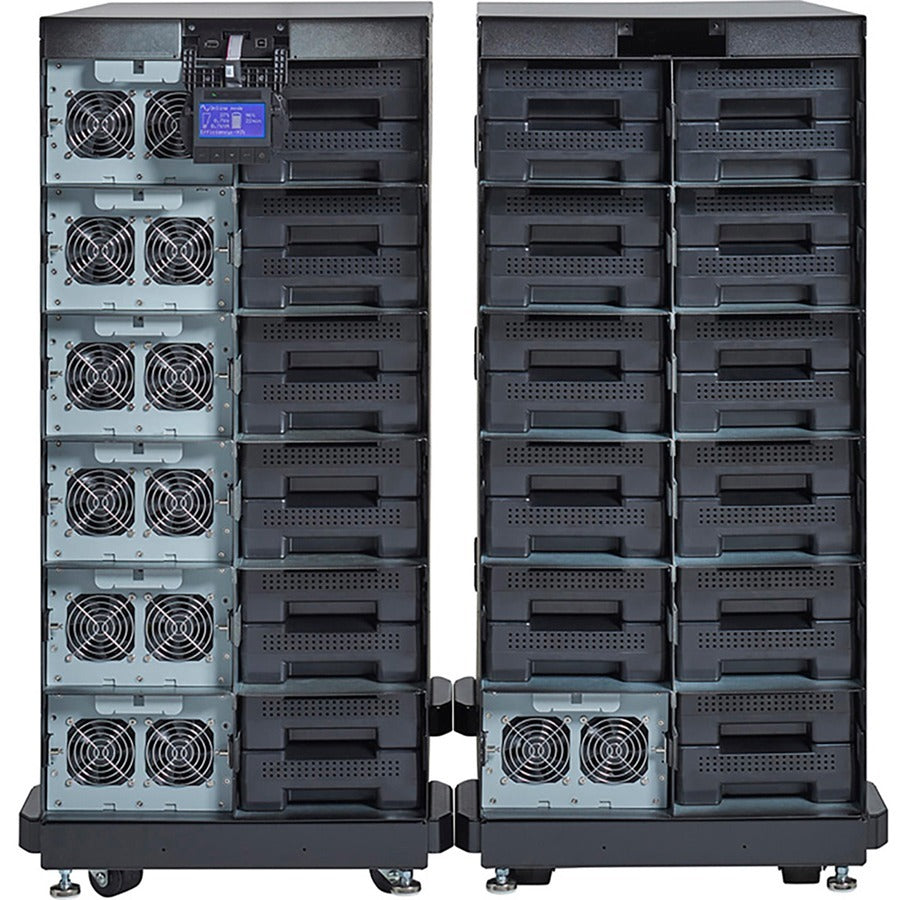 Eaton 9PXM 8-Slot Connected External Battery Cabinet for 9PXM Online Double-Conversion UPS Add up to 4 EBMs 14U Rack/Tower TAA