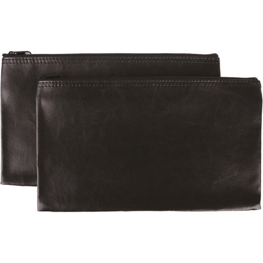 Sparco Carrying Case (Wallet) Cash Check Receipt Office Supplies - Black