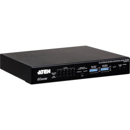 ATEN 6 x 6 Dante Audio Interface with HDMI