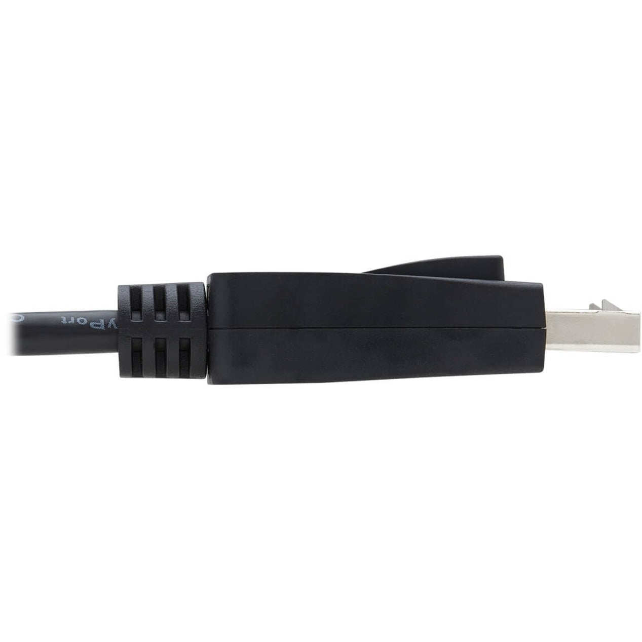 Tripp Lite DisplayPort 1.4 Cable with Latching Connectors 8K (M/M) Black 6 ft. (1.8m)