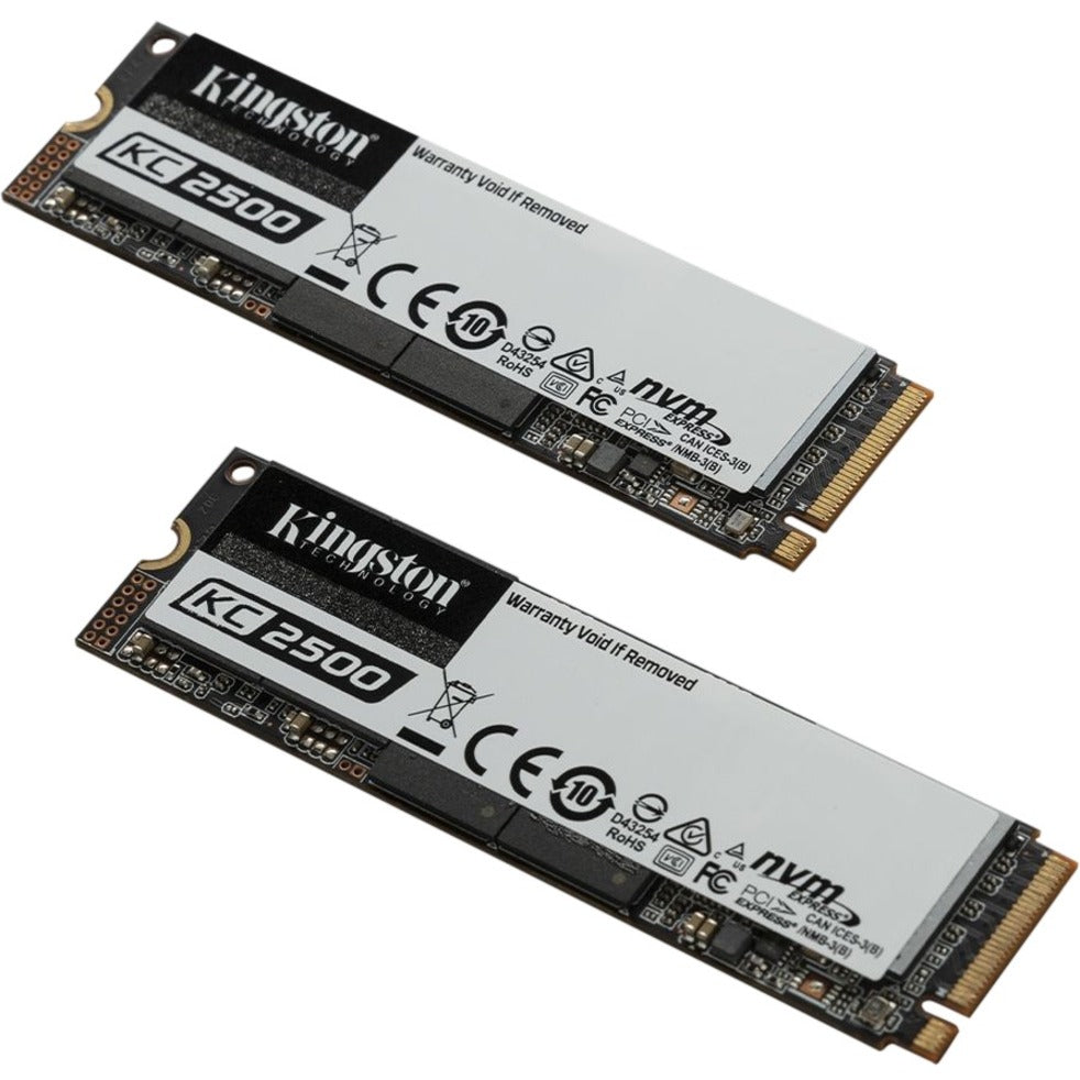 Kingston KC2500 1.95 TB Solid State Drive - M.2 2280 Internal - PCI Express NVMe (PCI Express NVMe 3.0 x4)