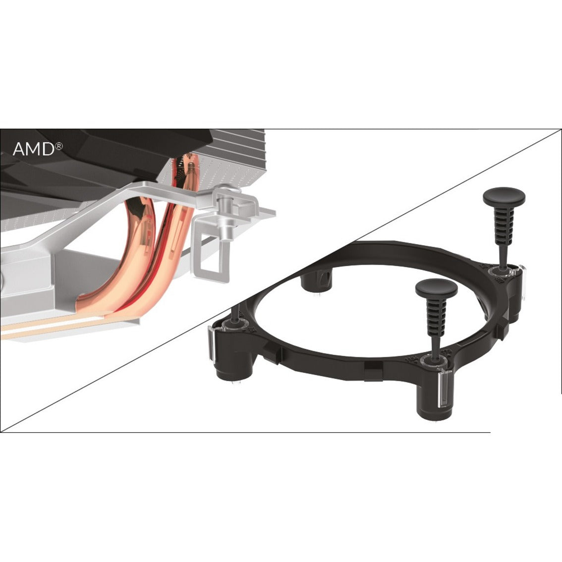 Arctic Cooling Compact Multi-Compatible CPU Cooler