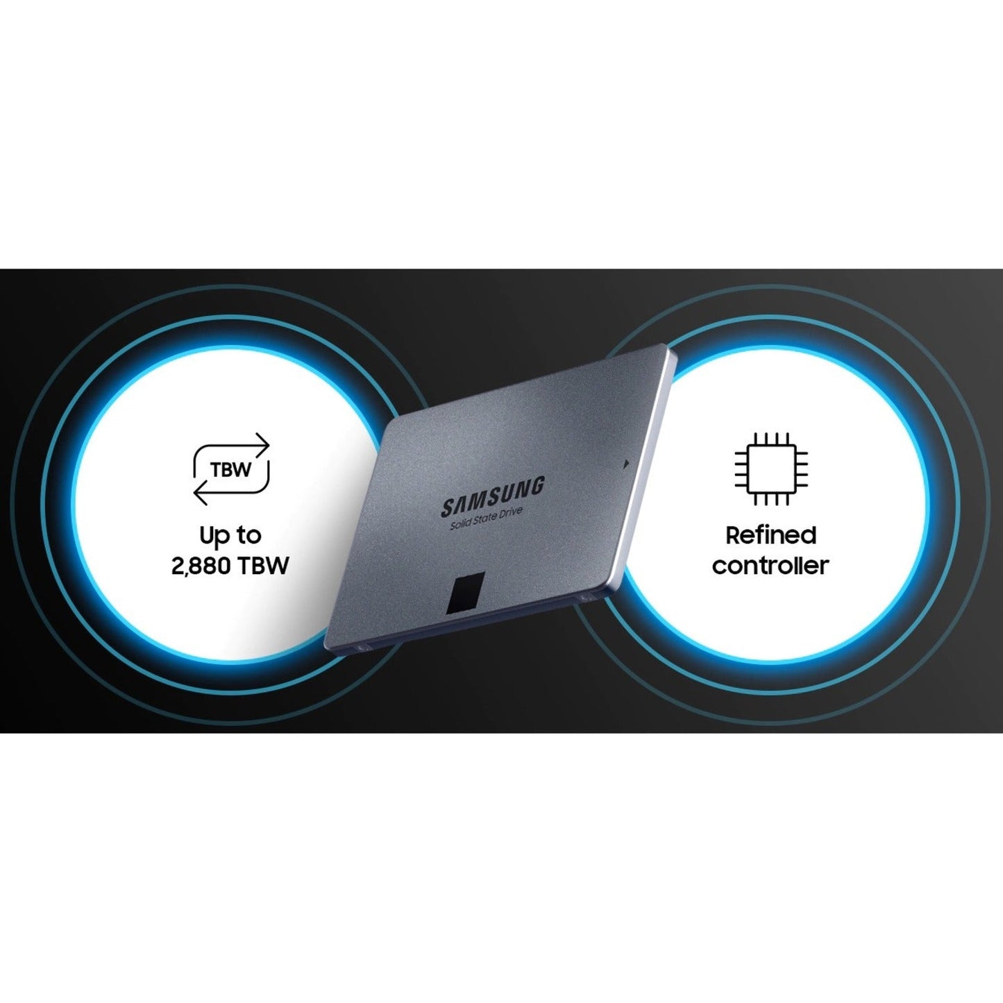 Samsung 870 QVO 2 TB Solid State Drive - 2.5" Internal - SATA (SATA/600)