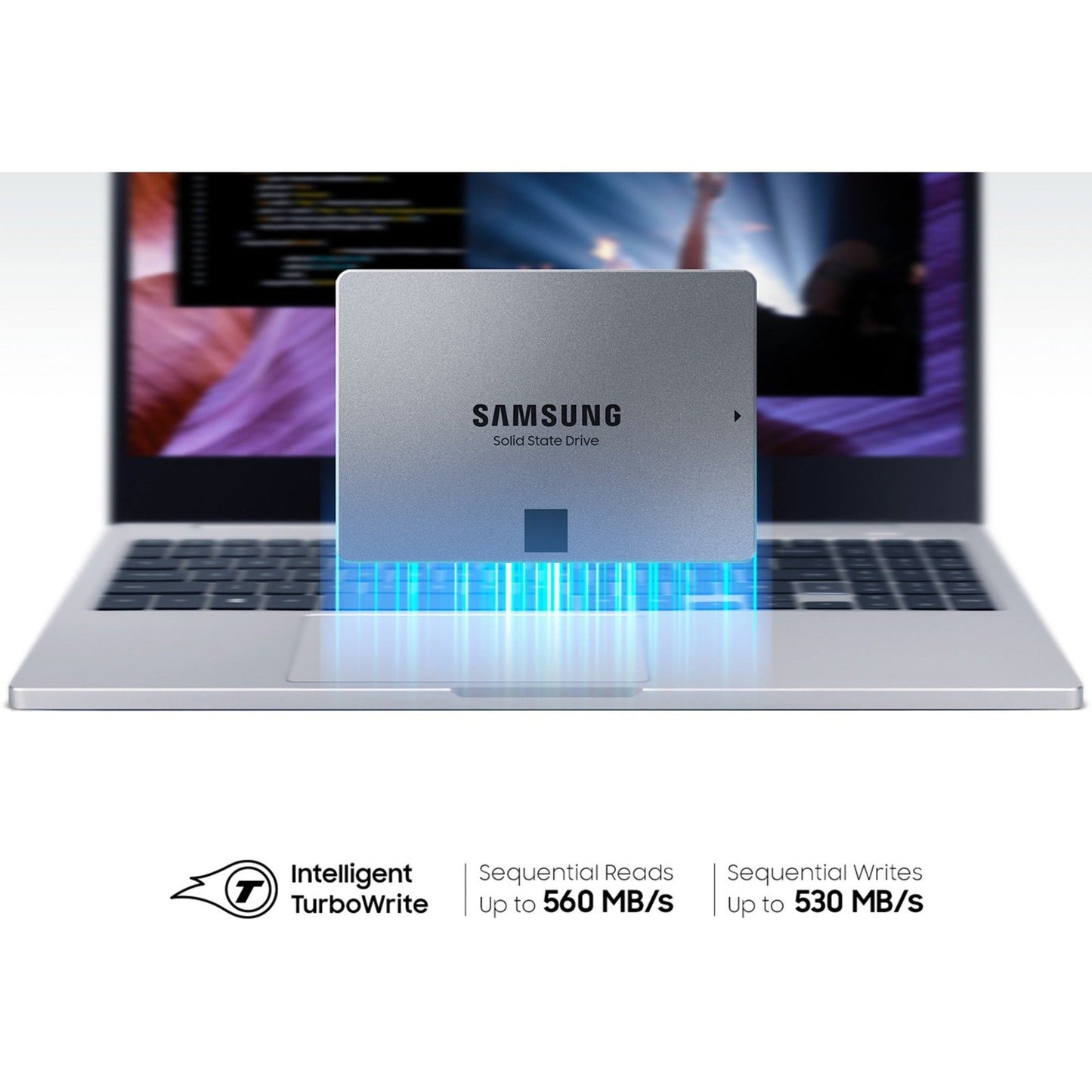 Samsung 870 QVO 2 TB Solid State Drive - 2.5" Internal - SATA (SATA/600)