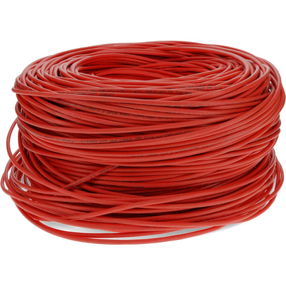 AddOn 1000ft Non-Terminated Red Cat6 STP PVC Copper Patch Cable