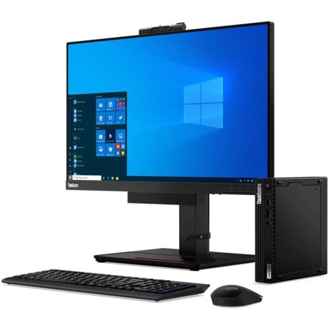 Lenovo ThinkCentre M80q 11DN0038US Desktop Computer - Intel Core i5 10th Gen i5-10500T Hexa-core (6 Core) 2.30 GHz - 16 GB RAM DDR4 SDRAM - 1 TB SSD - Tiny - Raven Black