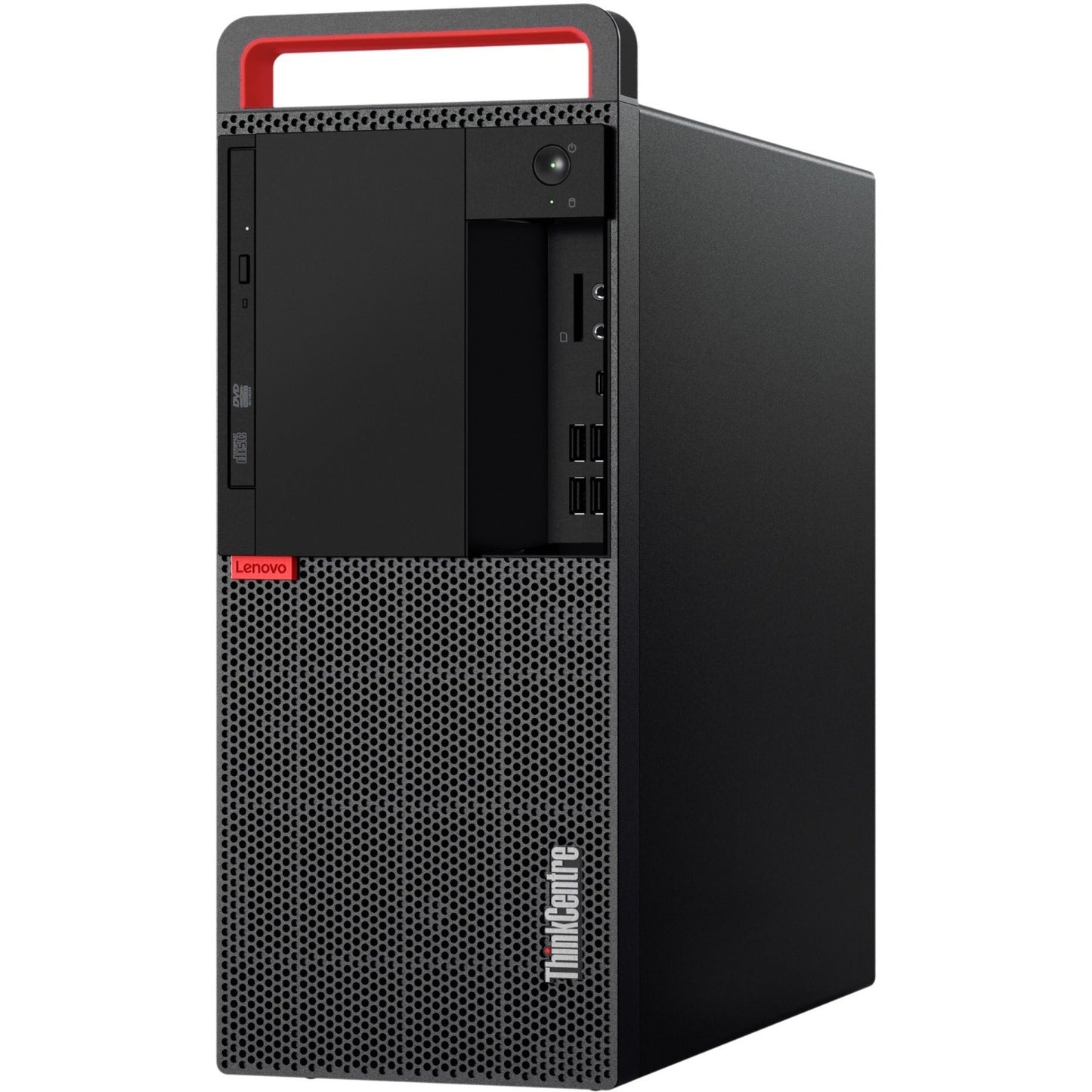 Lenovo ThinkCentre M920t 10SGS5J300 Desktop Computer - Intel Core i5 8th Gen i5-8600 Hexa-core (6 Core) 3.10 GHz - 16 GB RAM DDR4 SDRAM - 512 GB PCI Express SSD - Tower - Raven Black