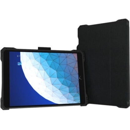 MAXCases Extreme Folio-K Carrying Case (Folio) for 10.2" Apple iPad (7th Generation) Tablet - Black Clear