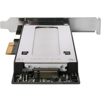 Icy Dock ToughArmor MB840M2P-B Drive Bay Adapter M.2 PCI Express NVMe - PCI Express 3.0 x4 Host Interface - Black Silver