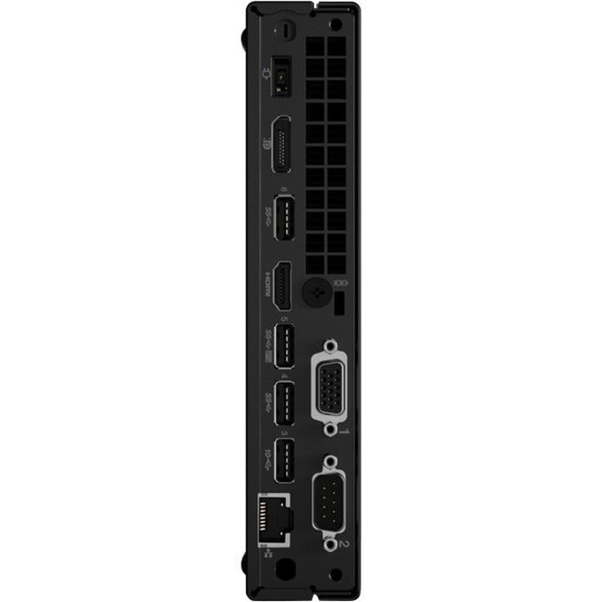 Lenovo ThinkCentre M70q 11DT006SUS Desktop Computer - Intel Core i7 10th Gen i7-10700T Octa-core (8 Core) 2 GHz - 16 GB RAM DDR4 SDRAM - 1 TB HDD - Tiny - Raven Black