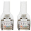 Tripp Lite Cat8 25G/40G-Certified Snagless Shielded S/FTP Ethernet Cable (RJ45 M/M) PoE White 40 ft. (12.19 m)