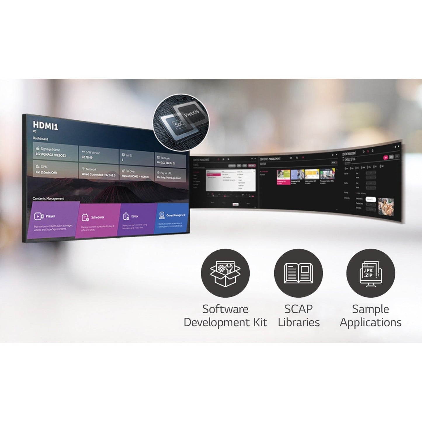 LG 98UH5F-H Digital Signage Display