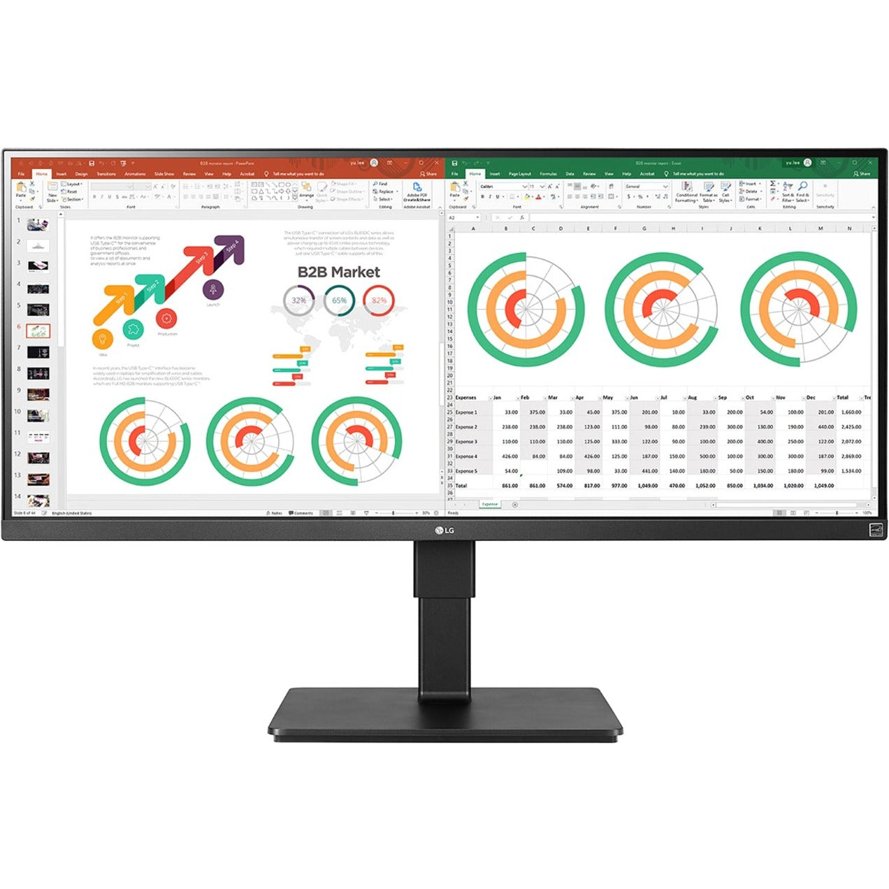 LG Ultrawide 34BN770-B 34" QHD LCD Monitor - 21:9 - Matte Black