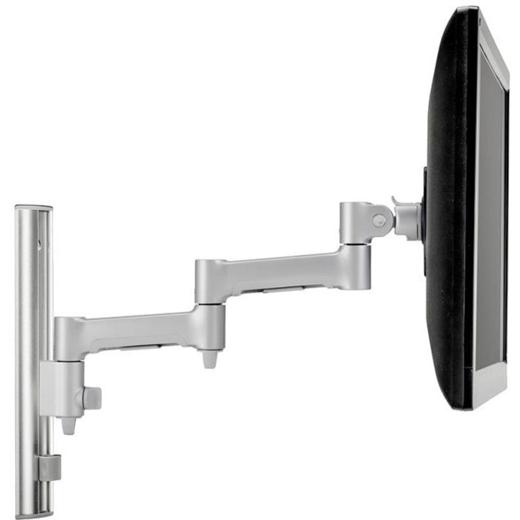 Atdec full motion monitor arm wall mount - Flat and Curved up to 32in - VESA 75x75 100x100