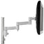 Atdec full motion monitor arm wall mount - Flat and Curved up to 32in - VESA 75x75 100x100