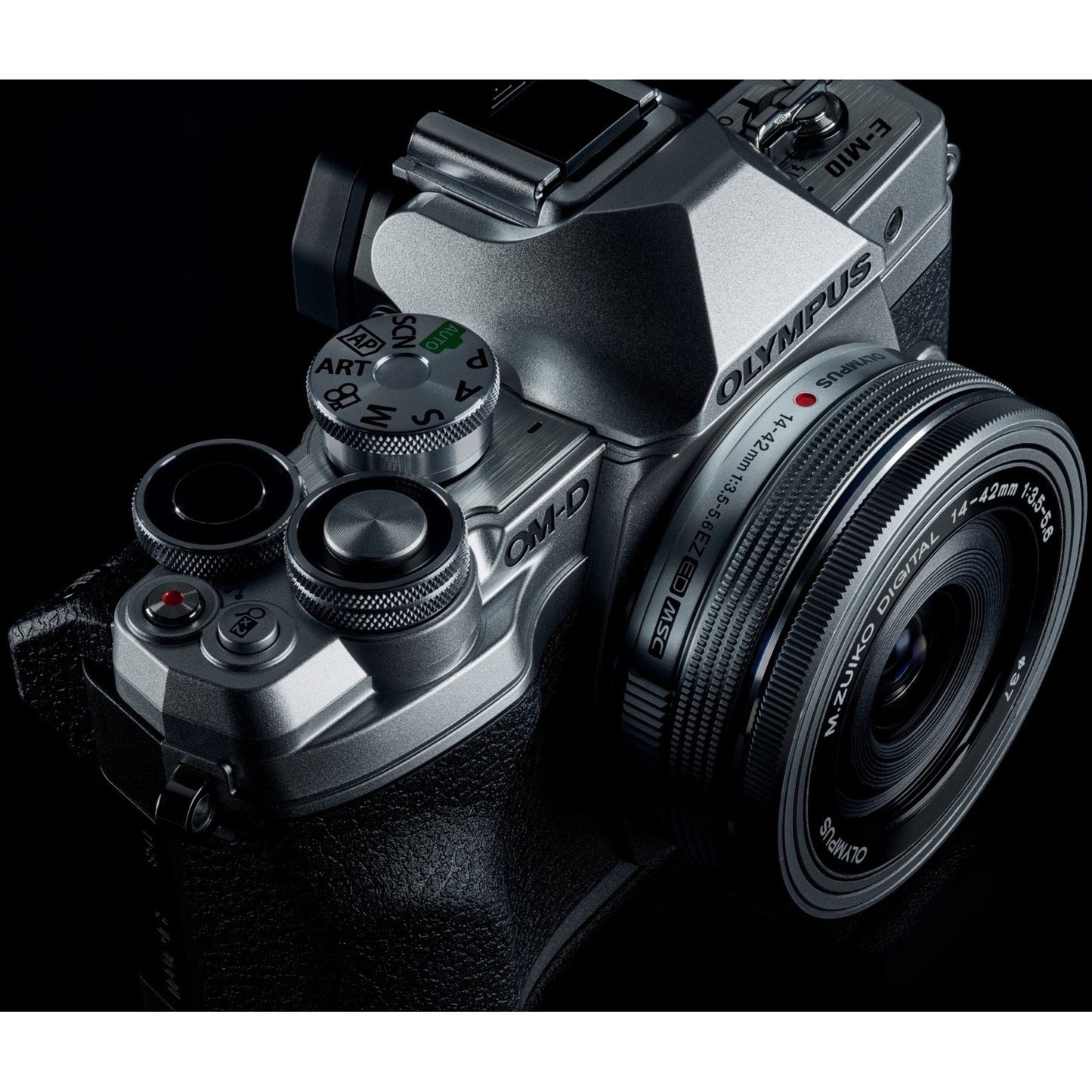 Olympus OM-D E-M10 Mark IV 20.3 Megapixel Mirrorless Camera with Lens - 0.55" - 1.65" - Silver