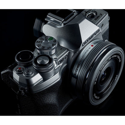 Olympus OM-D E-M10 Mark IV 20.3 Megapixel Mirrorless Camera with Lens - 0.55" - 1.65" - Silver