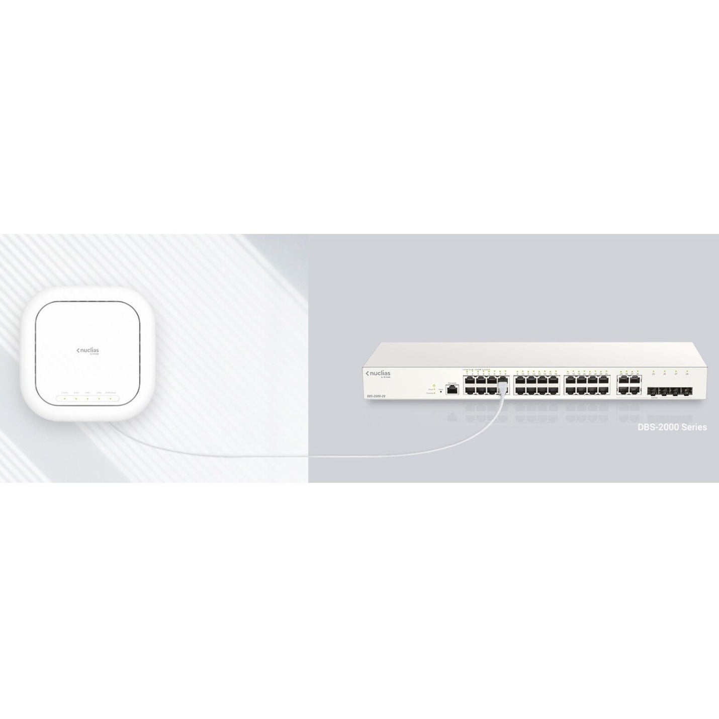 D-Link Nuclias DBA-2720P Tri Band IEEE 802.11b/g/n/ac 2.08 Gbit/s Wireless Access Point - Indoor
