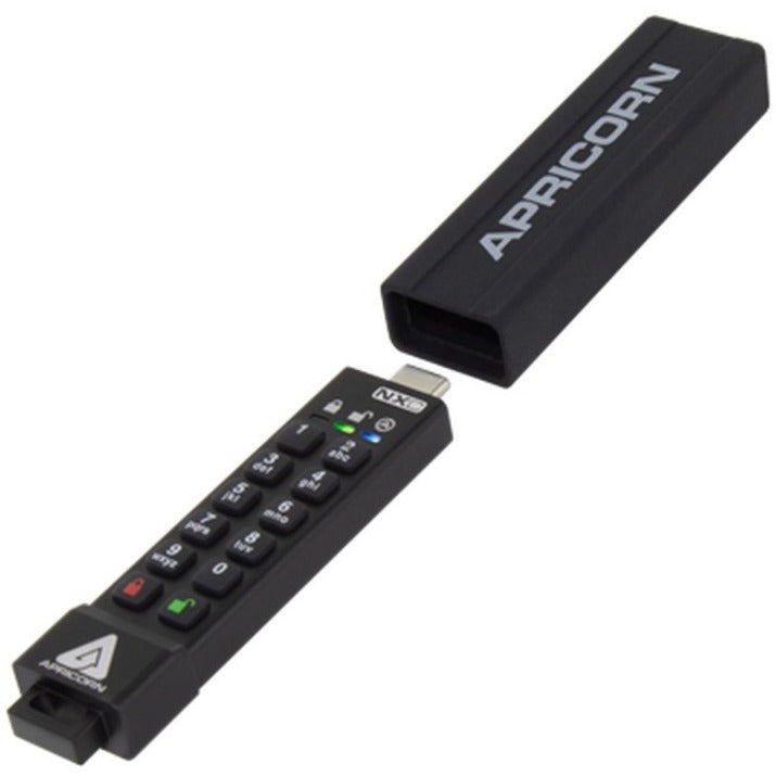 Apricorn Aegis Secure Key 3NXC 128GB USB 3.2 (Gen 1) Type C Flash Drive