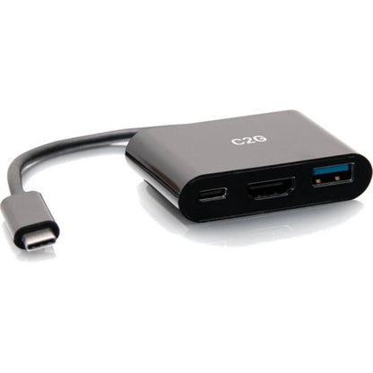 C2G USB C Mini Docking Station - USB C to HDMI USB 3.0 & USB C