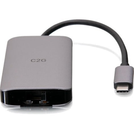 C2G USB C Dock with HDMI USB Ethernet USB C & Power Delivery up to 100W