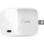 Belkin BoostCharge 30W USB-C GaN Wall Charger (USB-C Cable included) - Power Adapter