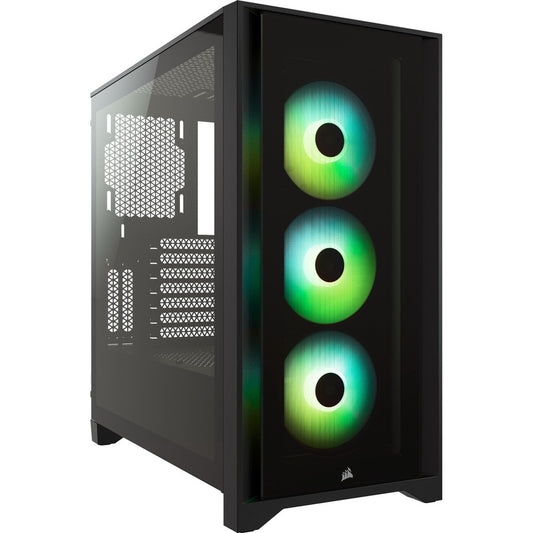 ICUE 4000X 2BAY MID-TWR BLACK  