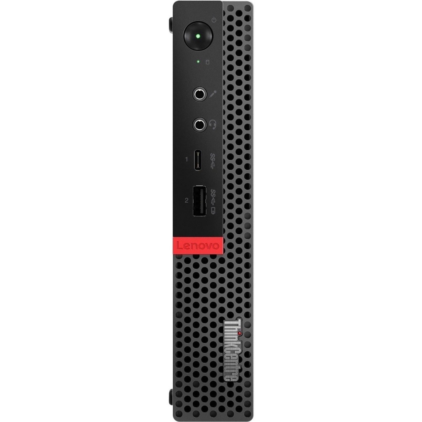 Lenovo ThinkCentre M920q 10RRS6NT00 Desktop Computer - Intel Core i5 8th Gen i5-8500T Hexa-core (6 Core) 2.10 GHz - 8 GB RAM DDR4 SDRAM - 256 GB PCI Express SSD - Tiny - Raven Black