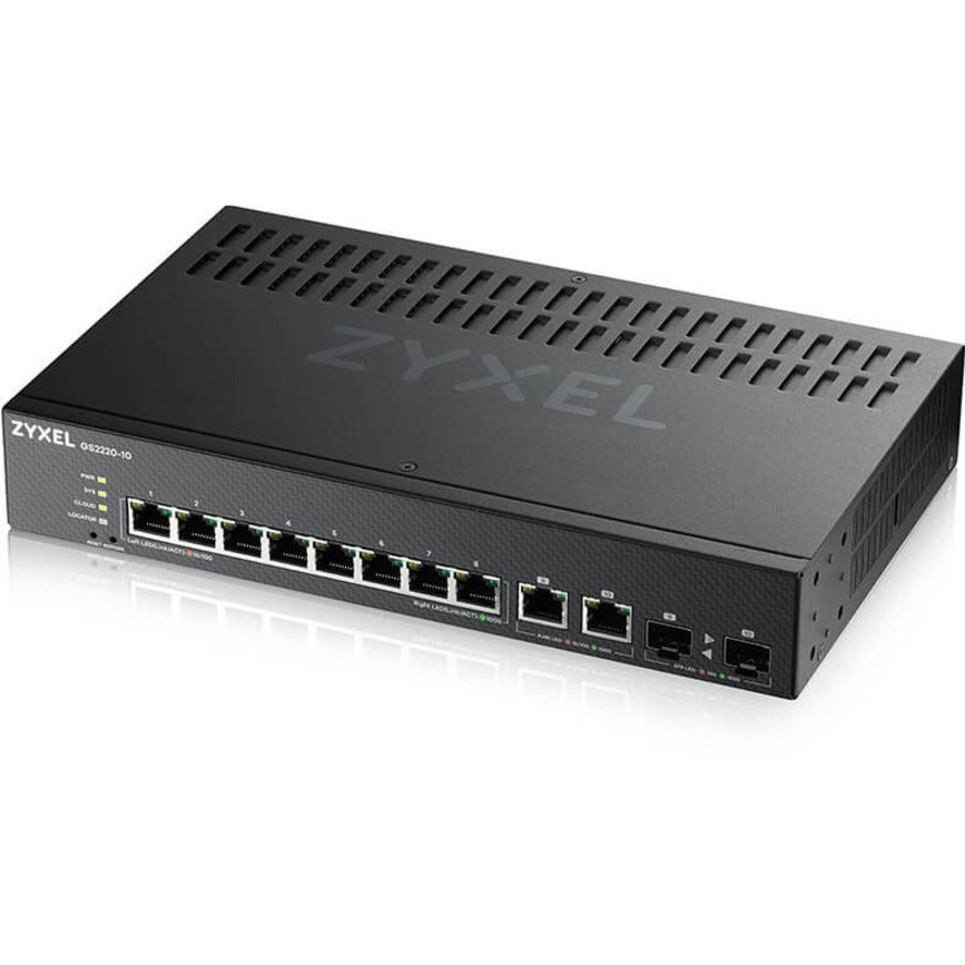 ZYXEL 8-port GbE L2 Switch with GbE Uplink