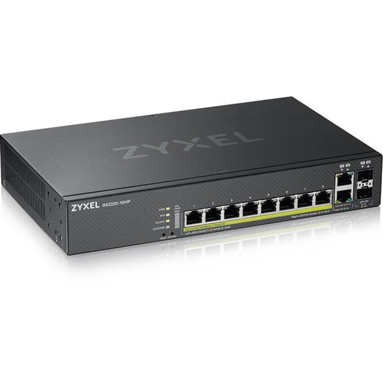 GS2220-10HP SWITCH 8PORT MGD   