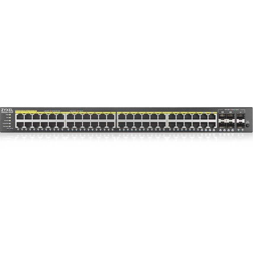 ZYXEL 48-port GbE L2 PoE Switch with GbE Uplink