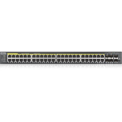 ZYXEL 48-port GbE L2 PoE Switch with GbE Uplink