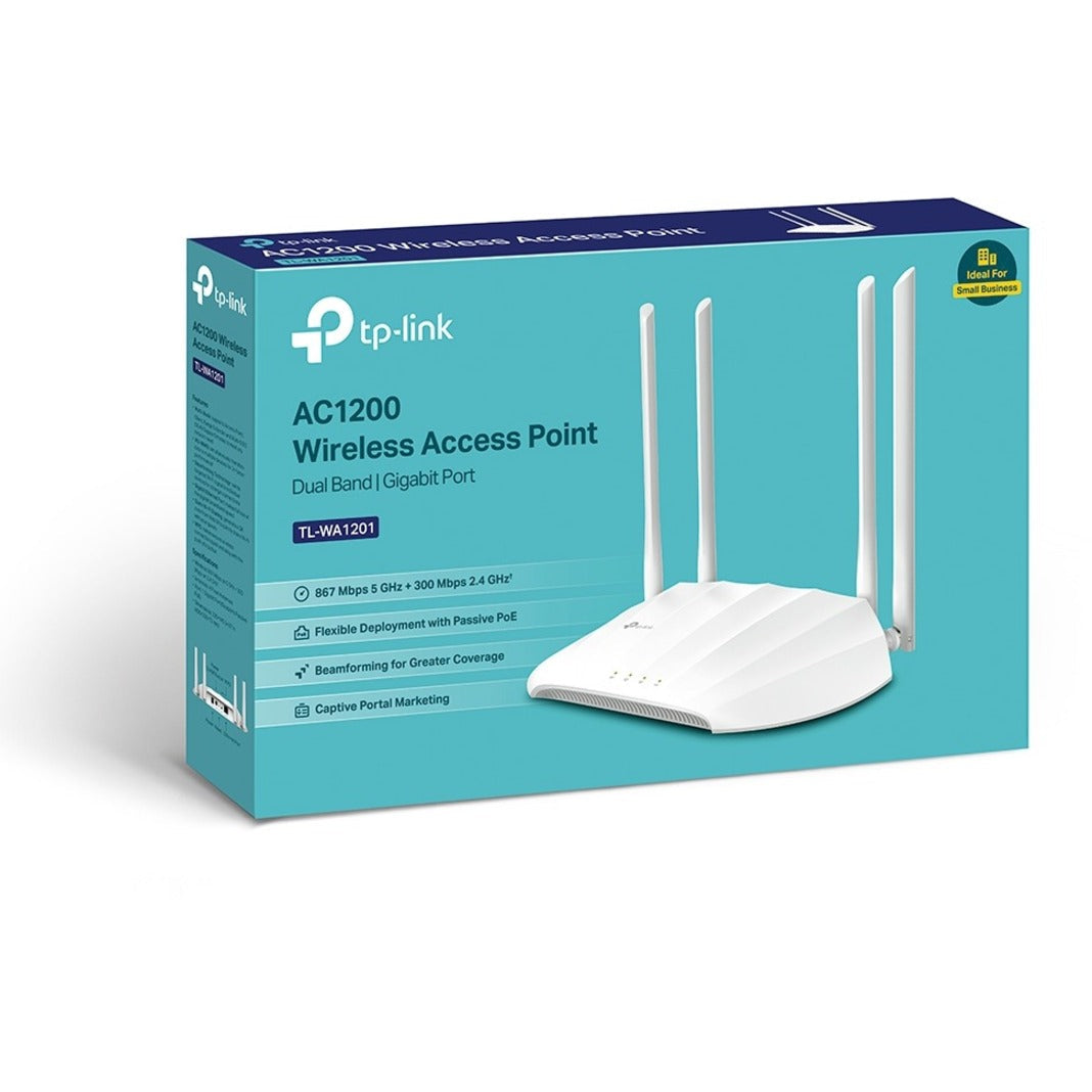 TP-Link TL-WA1201 Dual Band IEEE 802.11ac 1.17 Gbit/s Wireless Access Point