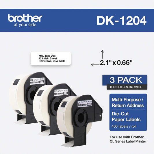 DK12043PK MULTI PURPOSE 3PK    