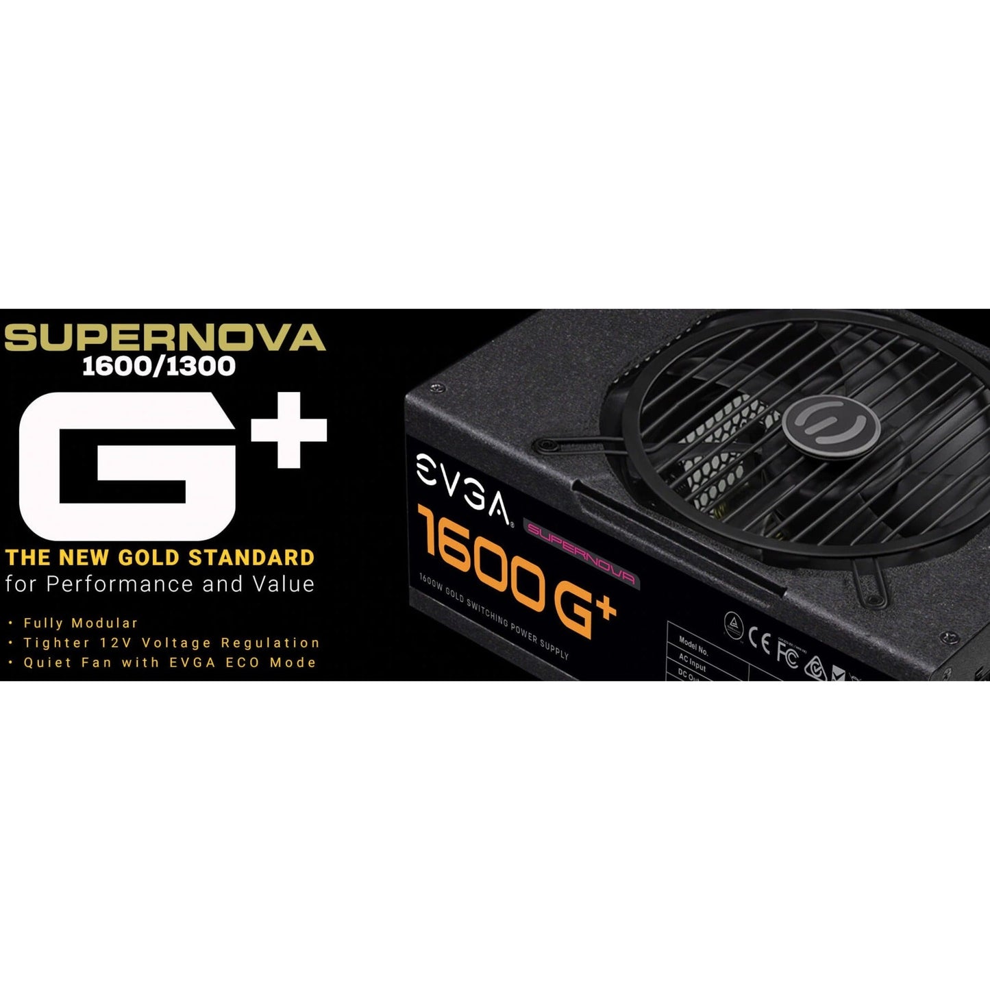 EVGA SuperNOVA 1600 G+ 1600W Power Supply