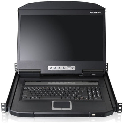 IOGEAR 18.5" Widescreen Short Depth LCD Console