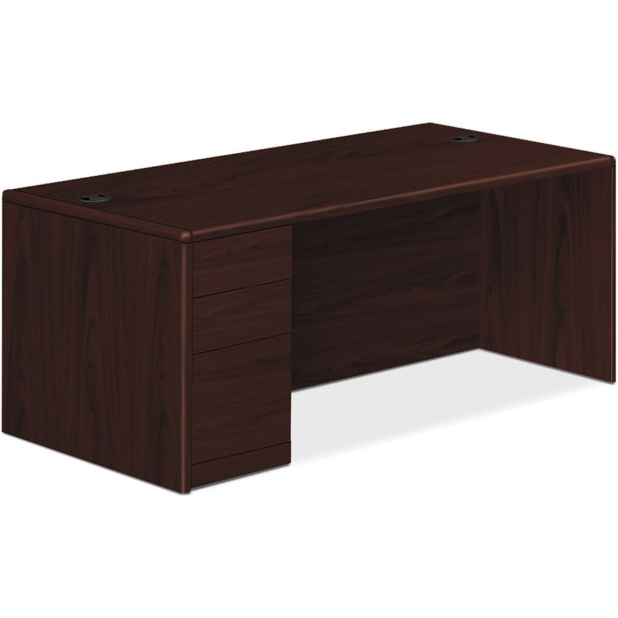 HON 10700 Series Single-Pedestal Desk