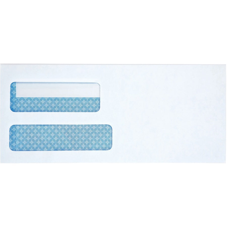 Business Source Double Window #10 Envelopes