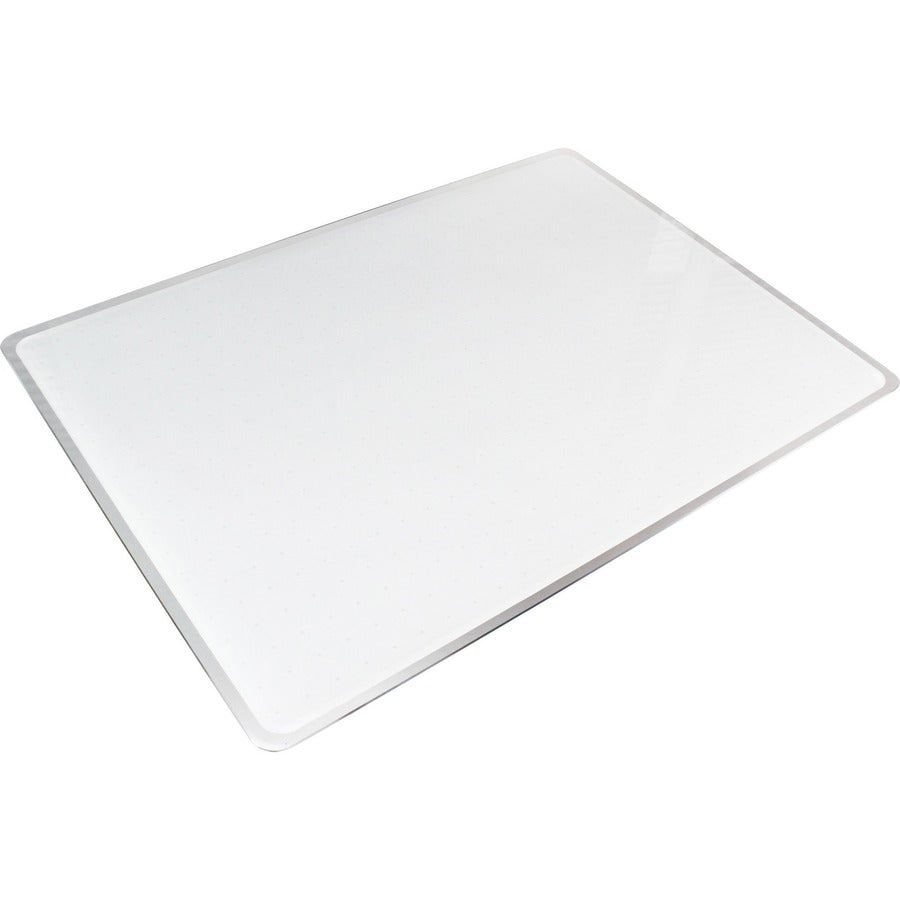 Viztex&reg; Glacier White Multi-Purpose Grid Glass Dry Erase Board 24" x 36"