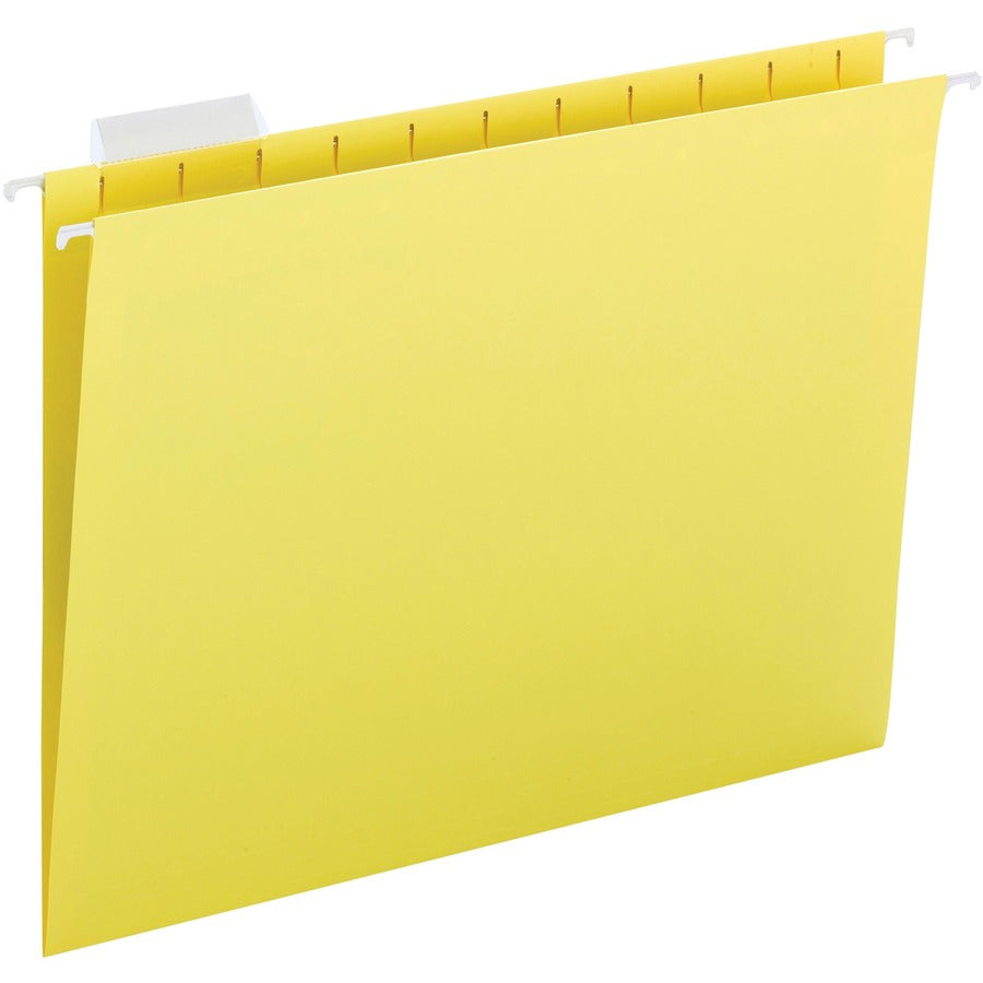 Business Source 1/5 Tab Cut Letter Recycled Hanging Folder