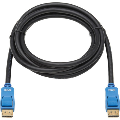 Tripp Lite DisplayPort Cable with Latching Connectors (M/M) 8K 60 Hz HDR HBR3 4:4:4 HDCP 2.2 Black 6 ft. (1.8 m)