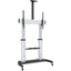 Manhattan TV & Monitor Mount Trolley Stand 1 screen Screen Sizes: 60-100