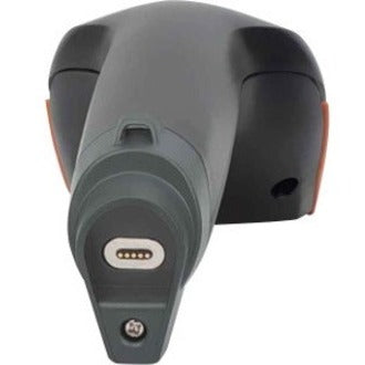 Manhattan Wireless 2D Handheld Barcode Scanner 250mm Scan Depth up to 80m effective range (line of sight) Max Ambient Light 100000 lux (sunlight) Black Three Year Warranty Box