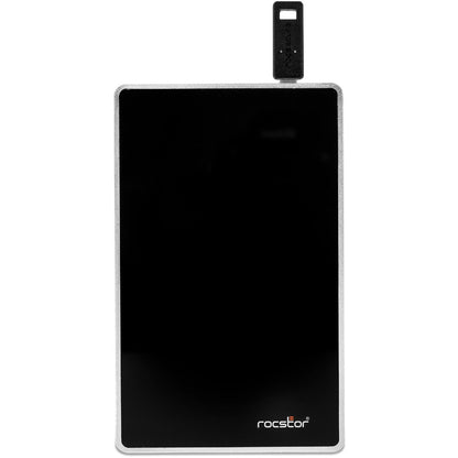 Rocstor Rocsecure EX32 2 TB Portable Rugged Hard Drive - 2.5" External - SATA (SATA/600) - Silver - TAA Compliant
