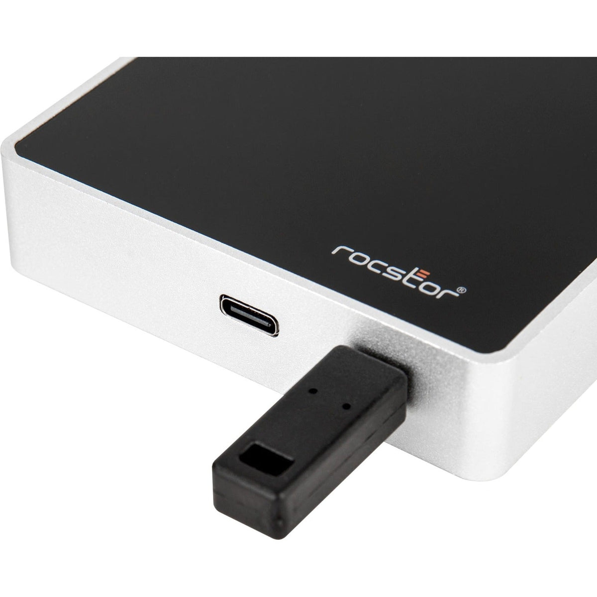 Rocstor Rocsecure EX32 2 TB Portable Rugged Hard Drive - 2.5" External - SATA (SATA/600) - Silver - TAA Compliant