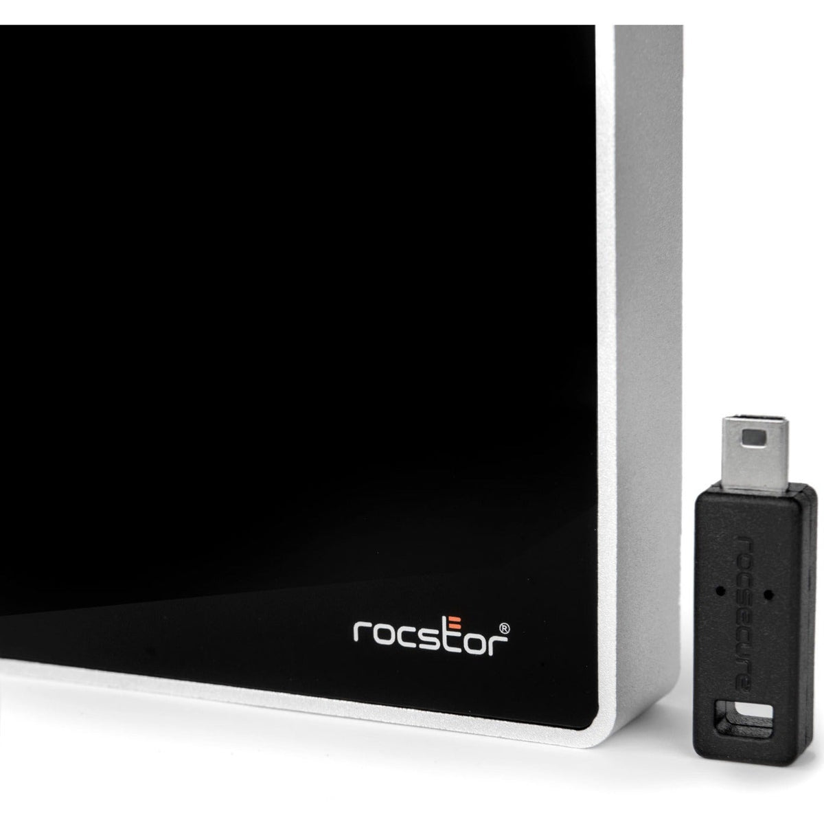 Rocstor Rocsecure EX32 1 TB Portable Rugged Solid State Drive - 2.5" External - SATA (SATA/600) - Silver - TAA Compliant