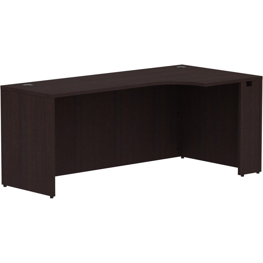 Lorell Espresso Laminate Desk