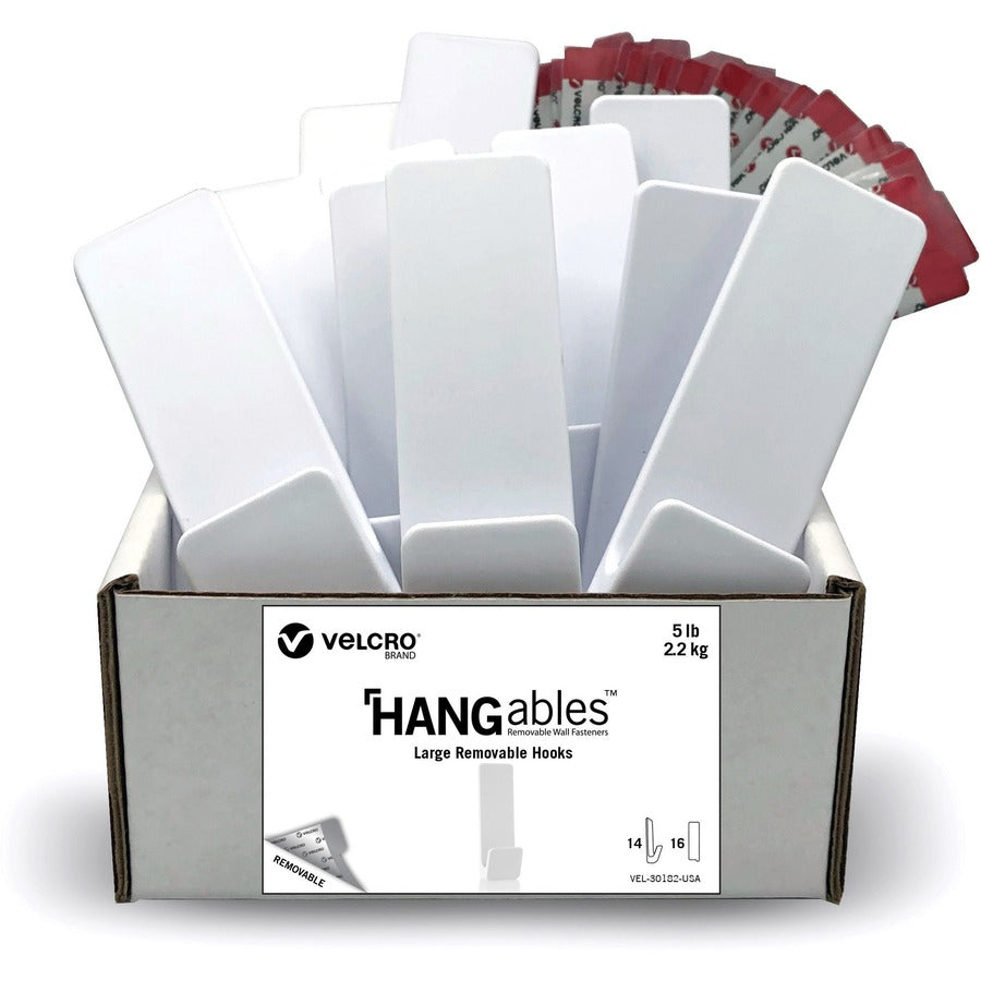 VELCRO&reg; Large Removable Hooks